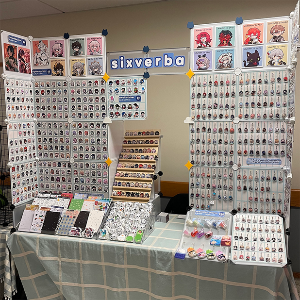 tsukino-con (2026) 6ft table