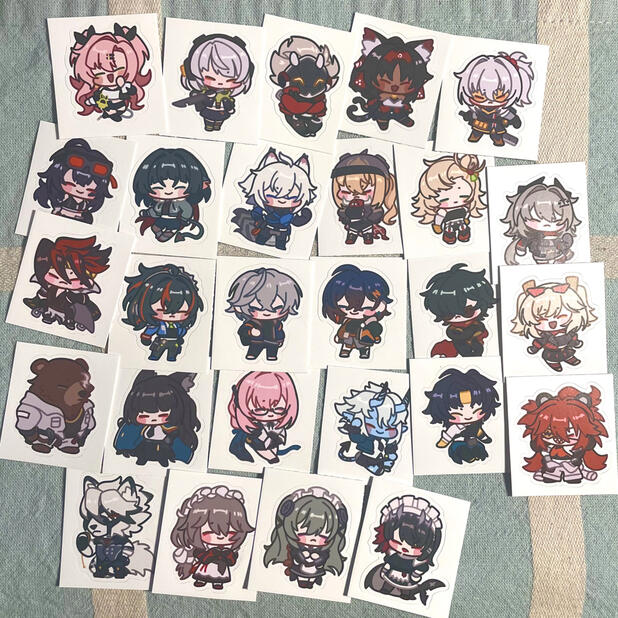 zenless zone zero scrunkly stickers