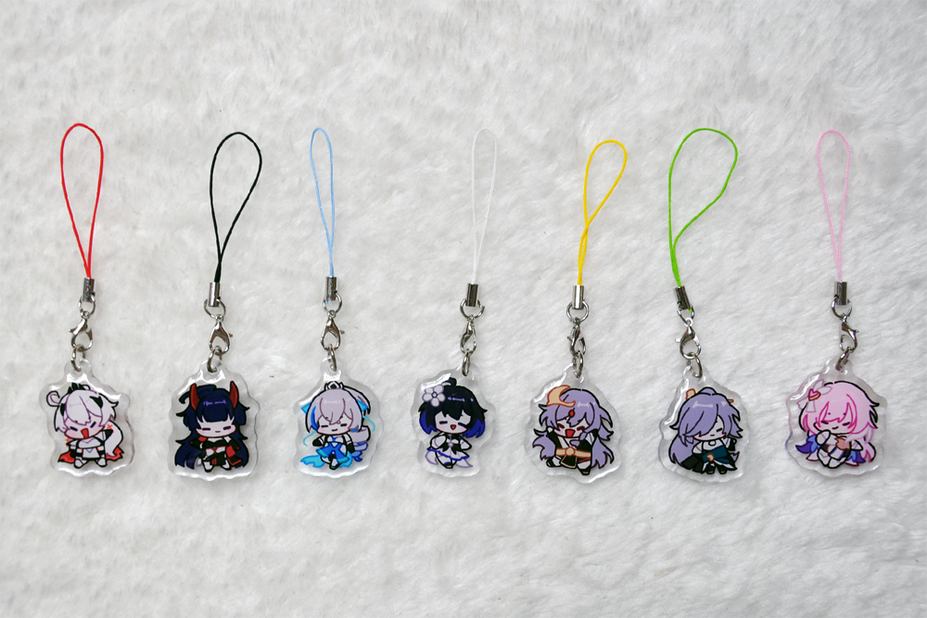 honkai impact 3rd scrunkly phone charms